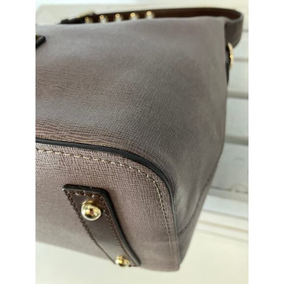 DOONEY & BOURKE MEDIUM CROSSGRAIN LEATHER SHOULDER BAG - Picture 7 of 15